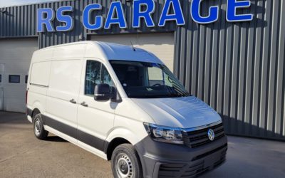 VOLKSWAGEN CRAFTER 35 L3H3 FOURGON TRACTION 2.0 TDI 140 BUSINESS NEUF + BOITE AUTOMATIQUE + GPS