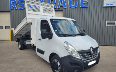 RENAULT MASTER III ( PHASE 2 ) CCB PROPULSION 2.3 DCI 130 GRAND CONFORT SIMPLE CABINE BENNE + COFFRE 03 PLACES