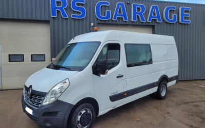 RENAULT MASTER III ( PHASE 2 ) L3H2 FOURGON T35 ROUES JUMELEES 2.3 DCI 165 TT GRAND CONFORT CABINE APPROFONDIE FIXE 07 PLACES