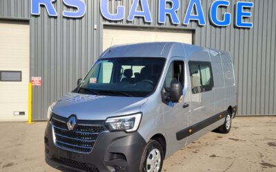 RENAULT MASTER ( Phase 2 ) L3H2 FOURGON 2.3 Blue DCI 135 GRAND CONFORT CABINE APPROFONDIE FIXE 07 PLACES NEUF